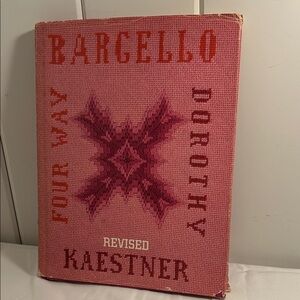 Vintage needlepoint instructional book Four Way Bargello by Dorothy Kaestner 70s